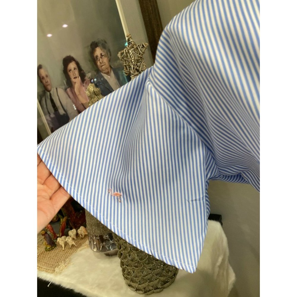 Romeo & Juliet Couture Flamingo Wrap Dress Small - Picture 9 of 11